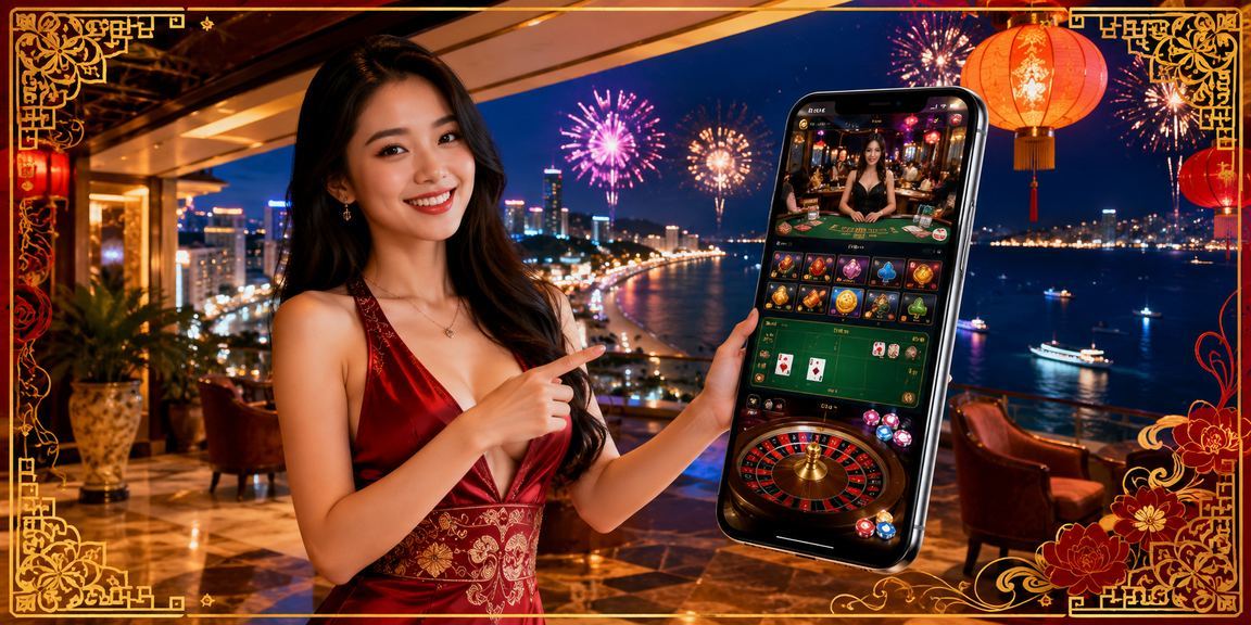 Người dùng tại bãi biển Vũng Tàu chơi casino và cá cược qua ứng dụng xstd